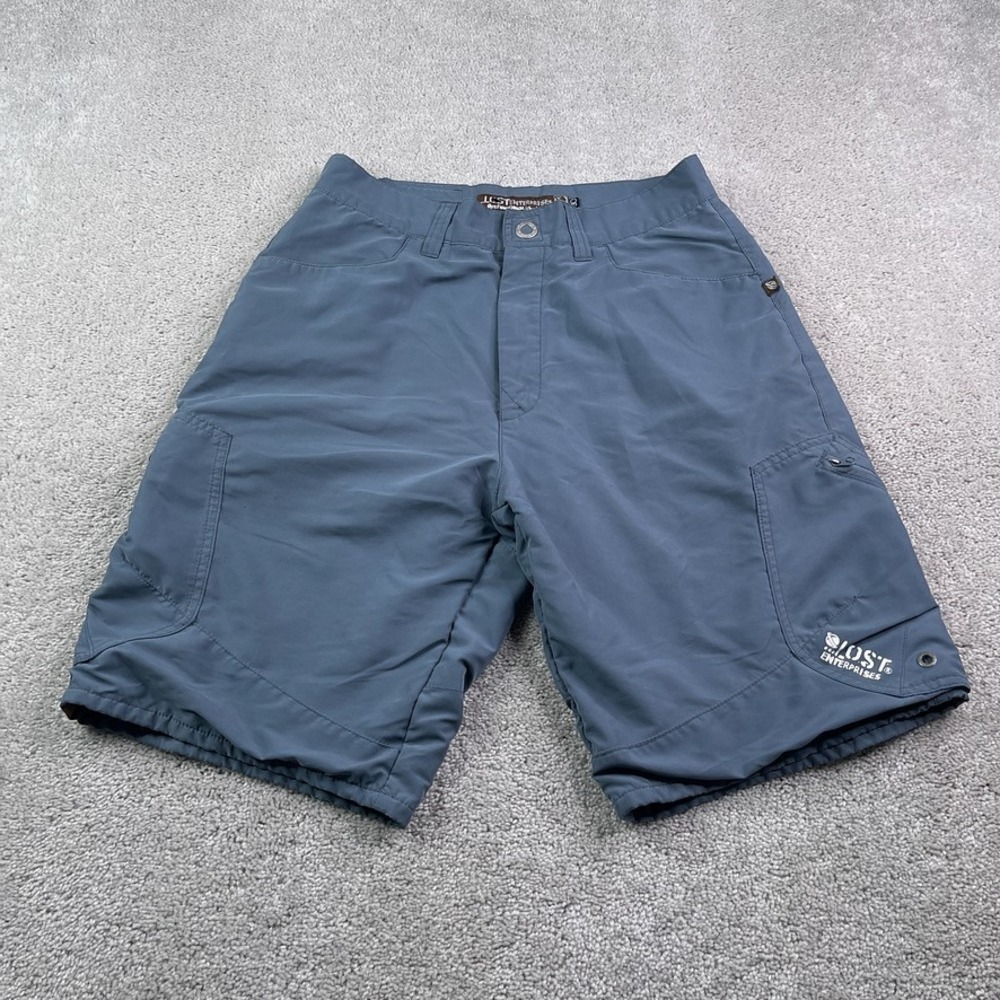 Lost Enterprises Shorts Mens 30 Blue‎ Cargo Hybrid Baggy Surf Skater Y2K